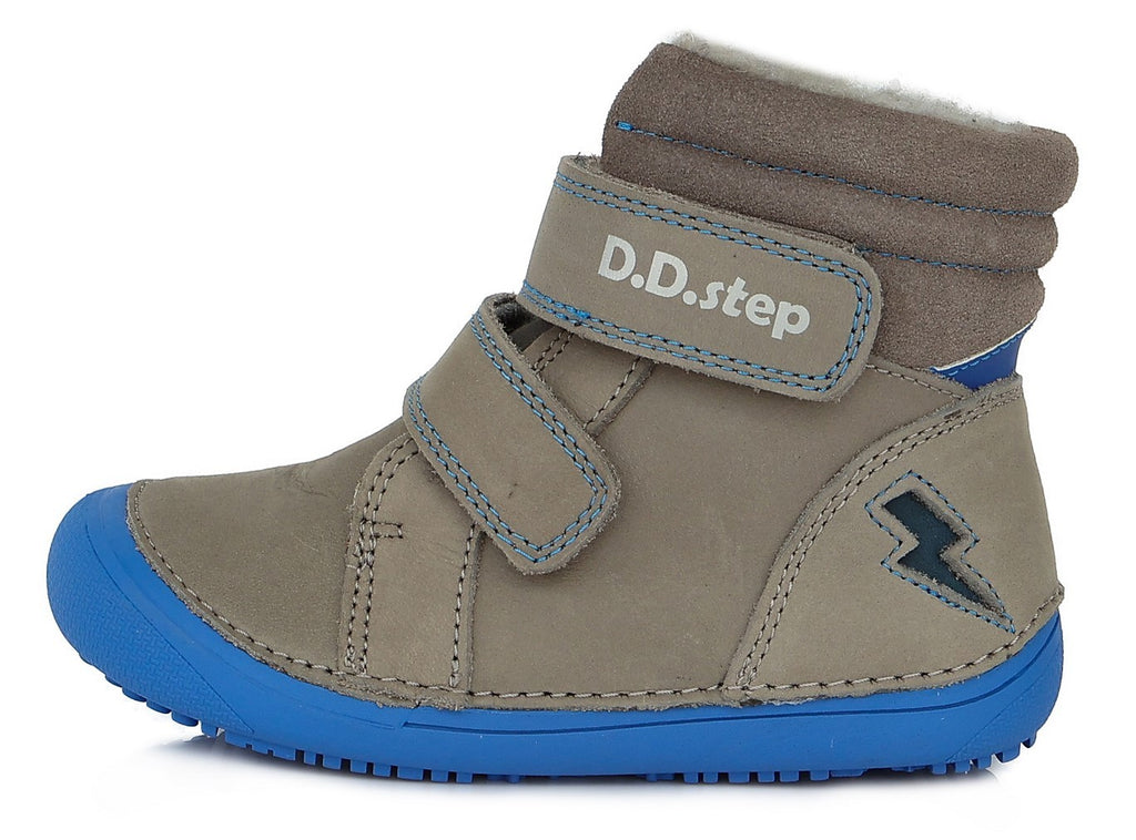 Barefoot D.D.Step batai berniukams – su vilnos pamušalu, natūralaus judesio laisvė