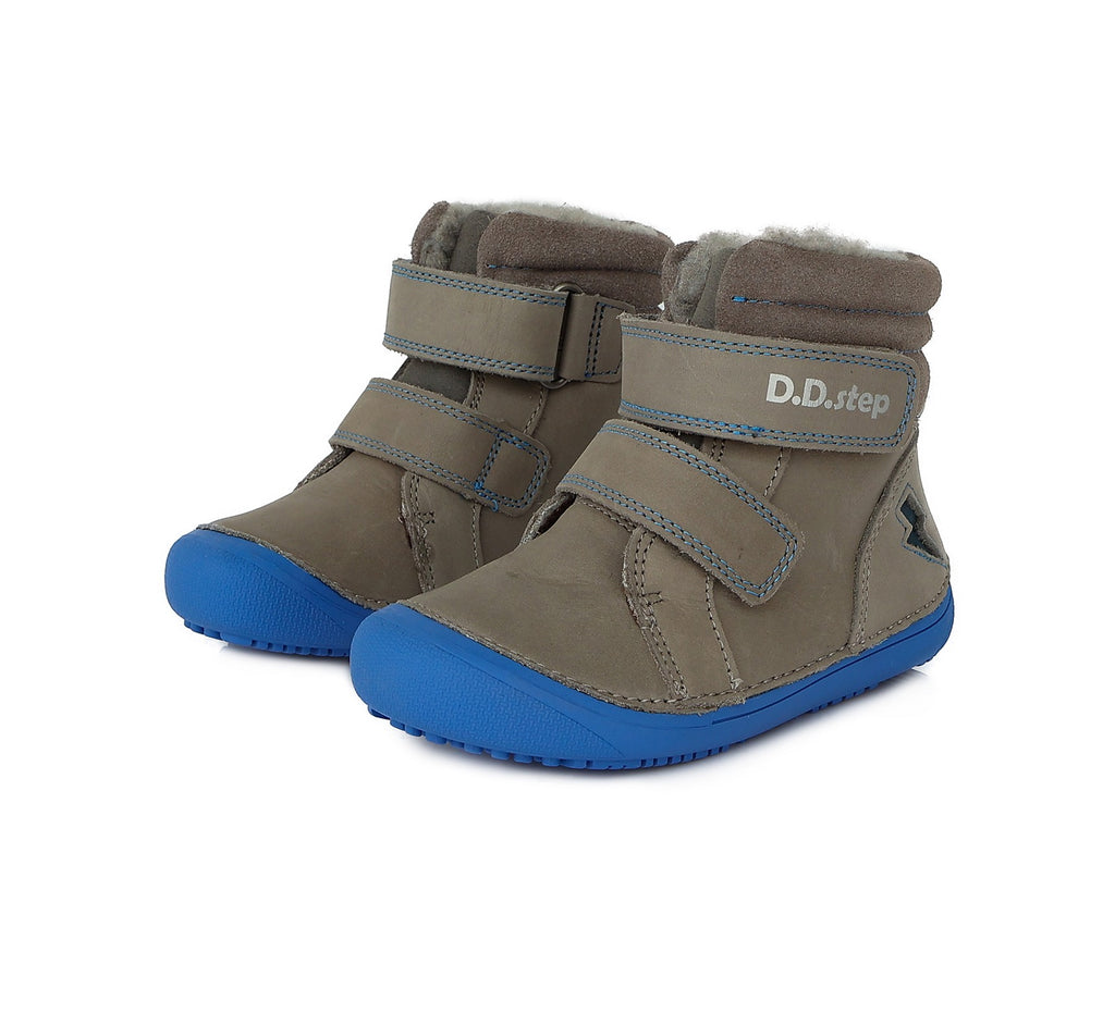 Barefoot D.D.Step batai berniukams – su vilnos pamušalu, natūralaus judesio laisvė