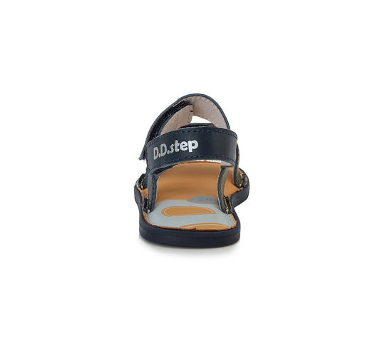 Tamsiai mėlynos barefoot basutės 26-31 d. G076-356AM