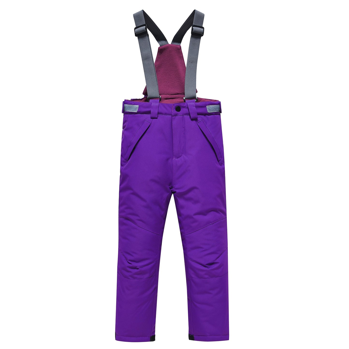 2-piece purple Valianly winter jumpsuit 110-140