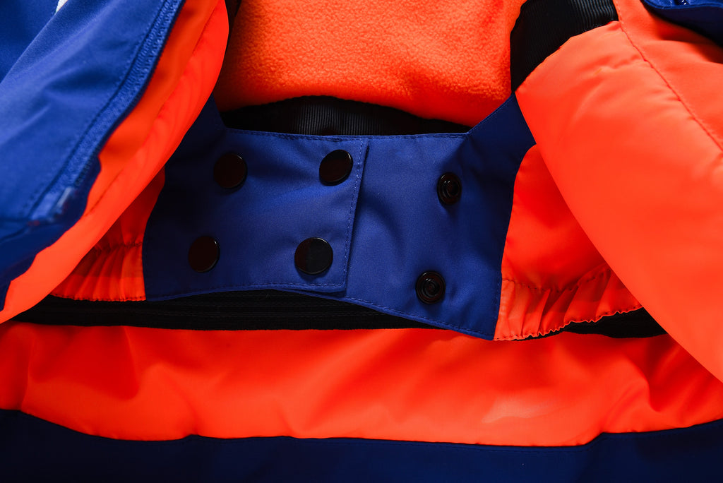 Valianly Boys' Blue 2-Piece Winter Snowsuit 9317_blue
