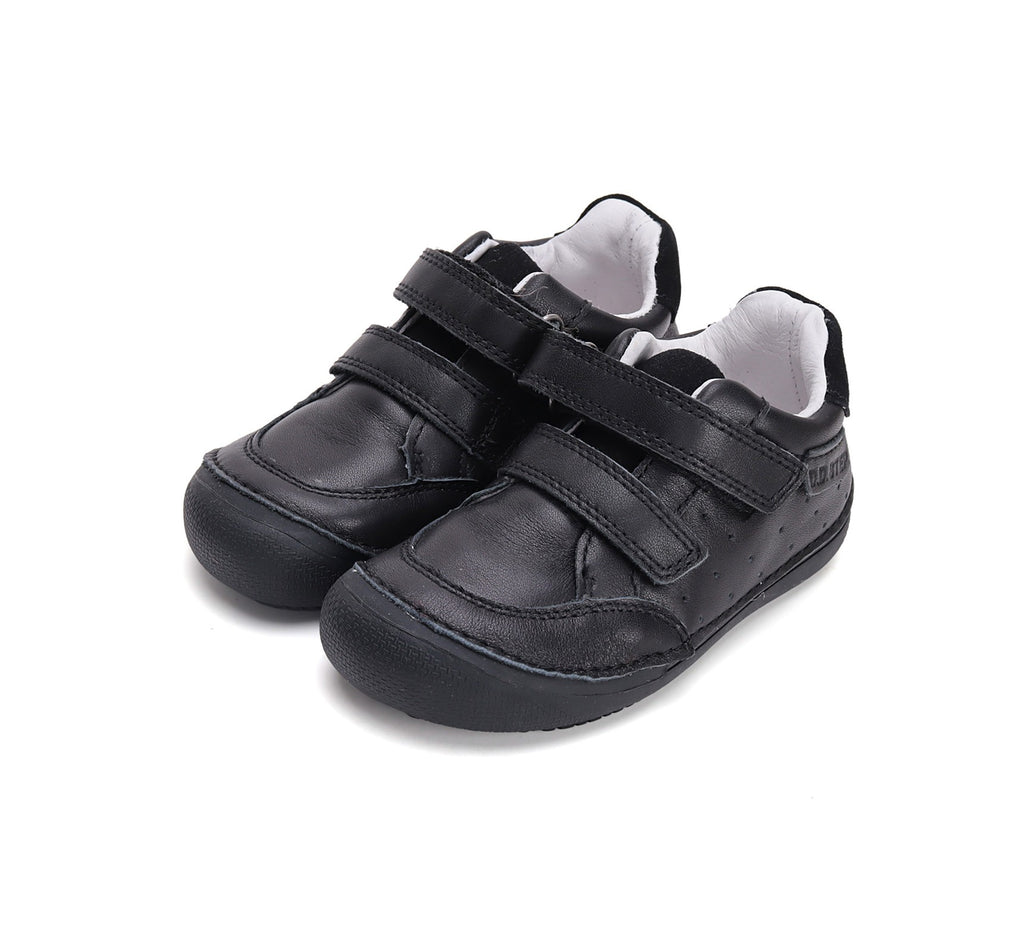 Barefoot D.D.Step batai juoda berniukams rudeniui ir pavasariui – natūralaus judesio laisvė
