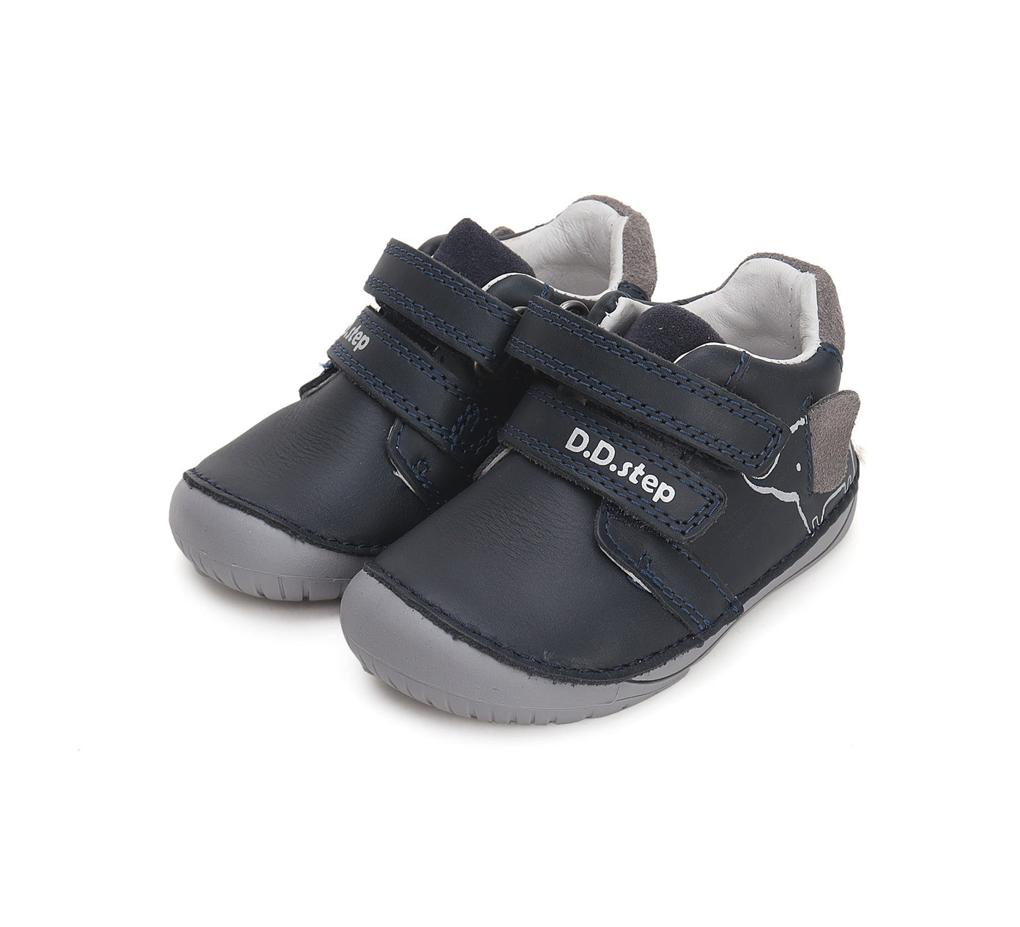 Barefoot navy blue shoes 20-25 d. S070-42919A 