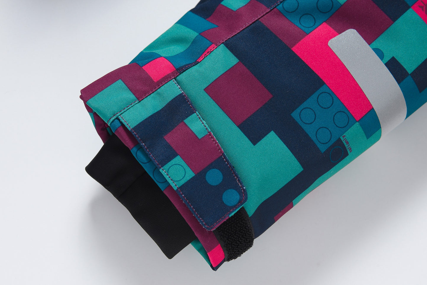 Valianly kombinezonas mergaitėms vientisas violetinis žieminis 9408_Maroon