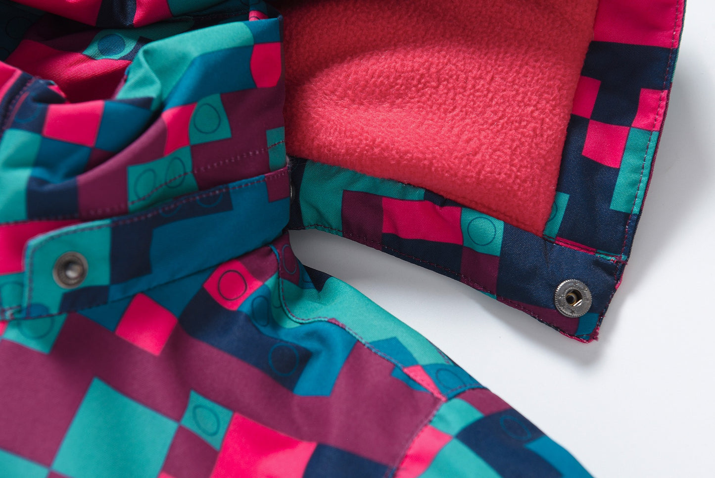 Valianly kombinezonas mergaitėms vientisas violetinis žieminis 9408_Maroon