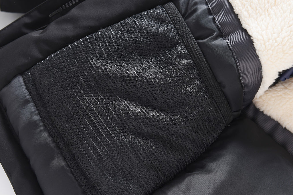 Valianly paltas berniukams juoda žieminė striukė/paltas 9441_black