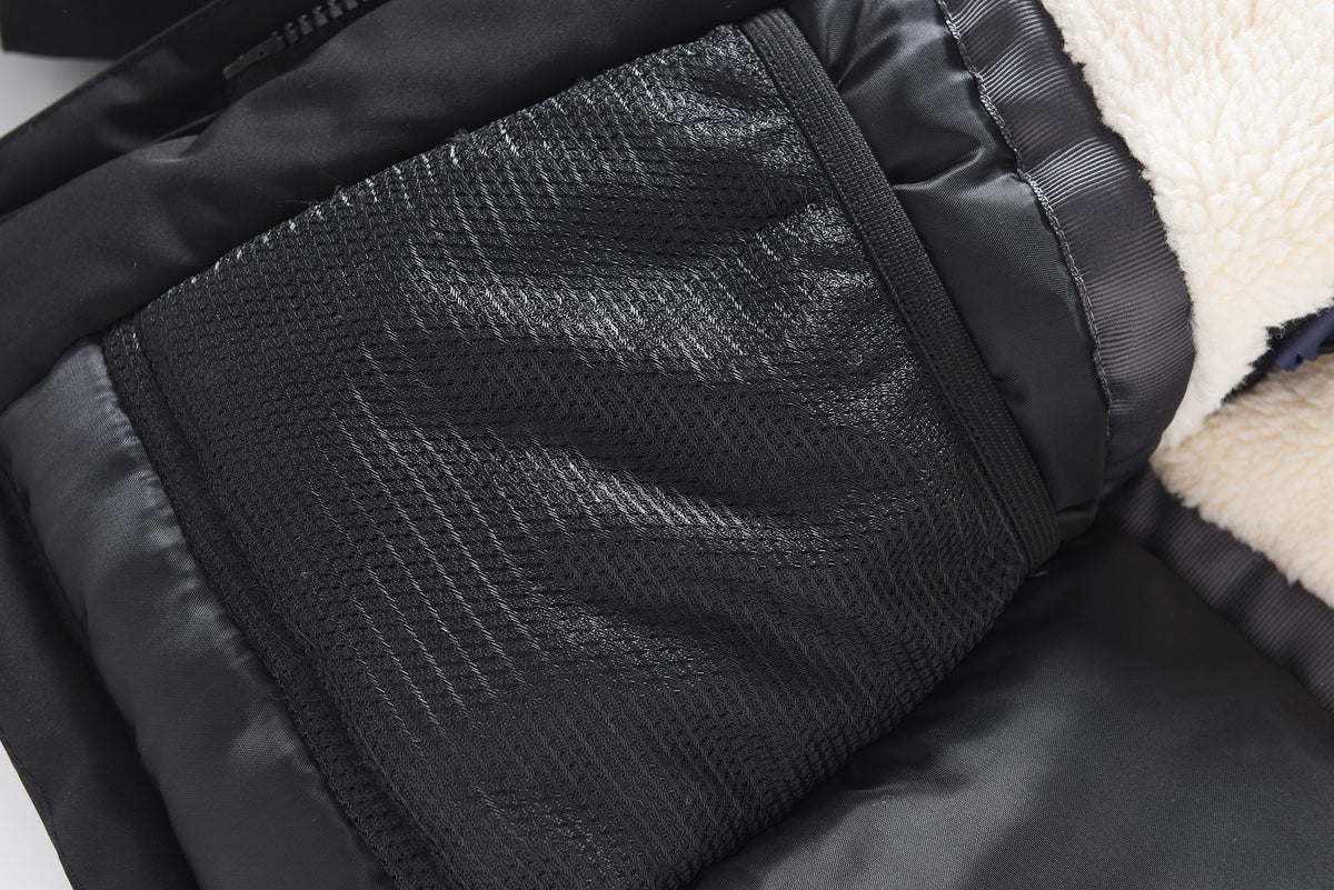 Valianly paltas berniukams juoda žieminė striukė/paltas 9441_black