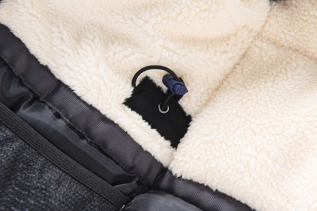 Valianly paltas berniukams juoda žieminė striukė/paltas 9441_black