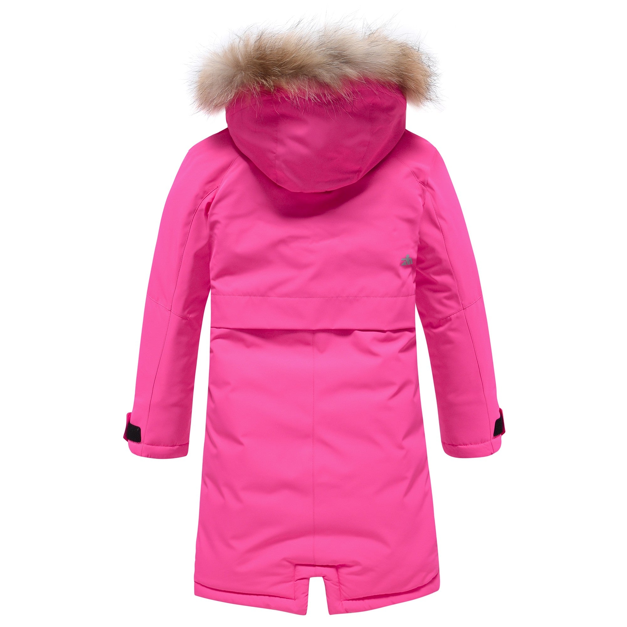 Valianly paltas mergaitėms rožinė žieminė striukė/paltas 9444_Pink