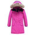 Valianly coat for girls purple winter jacket/coat 9444_Maroon