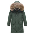 Valianly paltas berniukams žalia žieminė striukė/paltas 9445_green