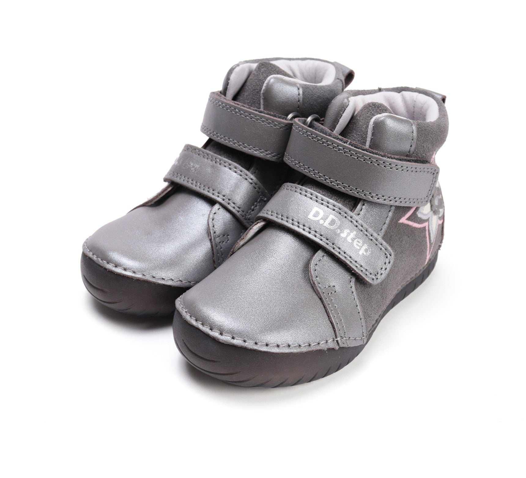 D.D.Step batai pilka mergaitėms rudeniui ir pavasariui – itin lengvi