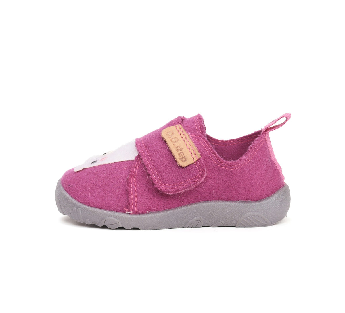 D.D.Step barefoot laisvalaikio batai mergaitėms veltinio šlepetės C086-52211M