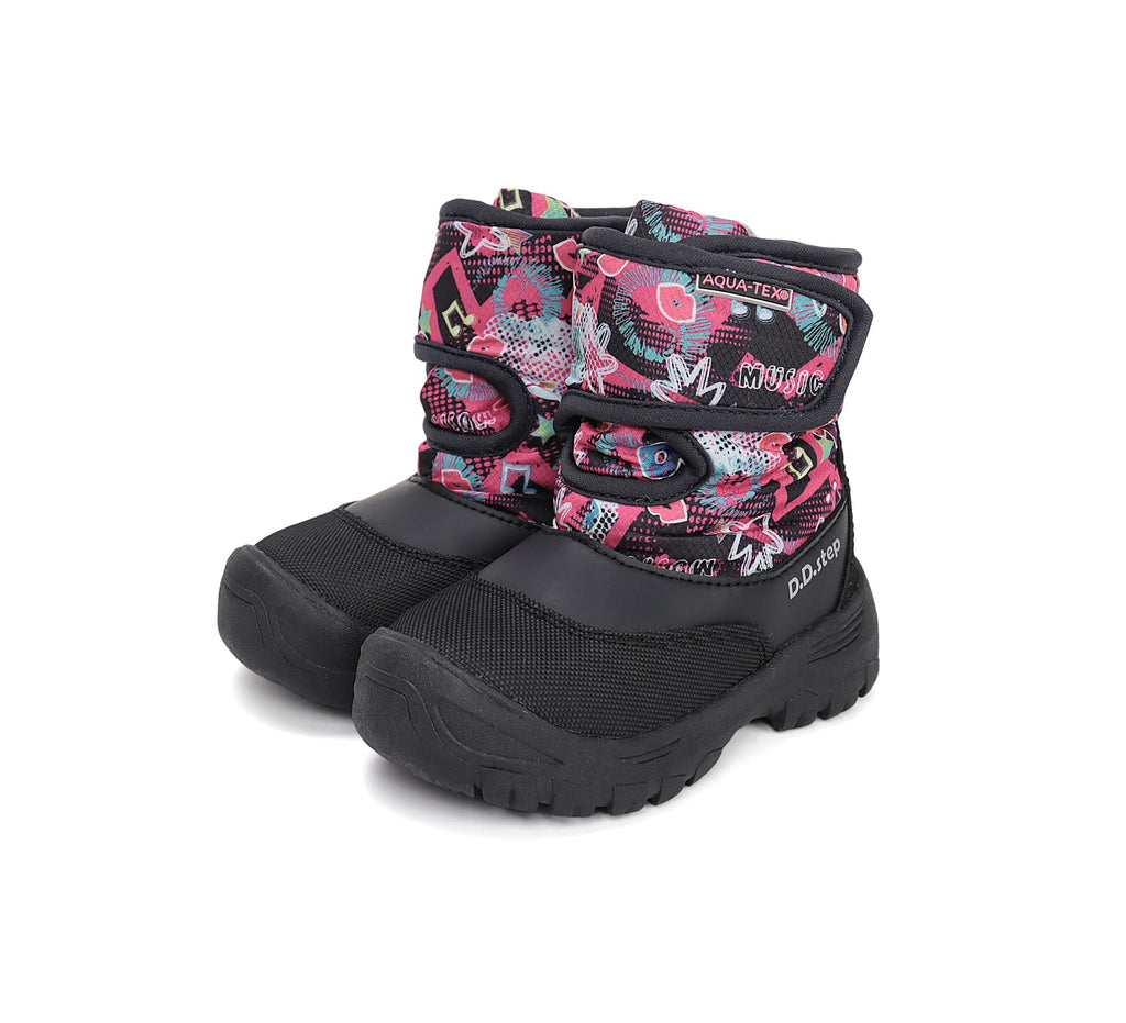 Зимние ботинки D.D.Step для девочек, на меху, P081-52502B