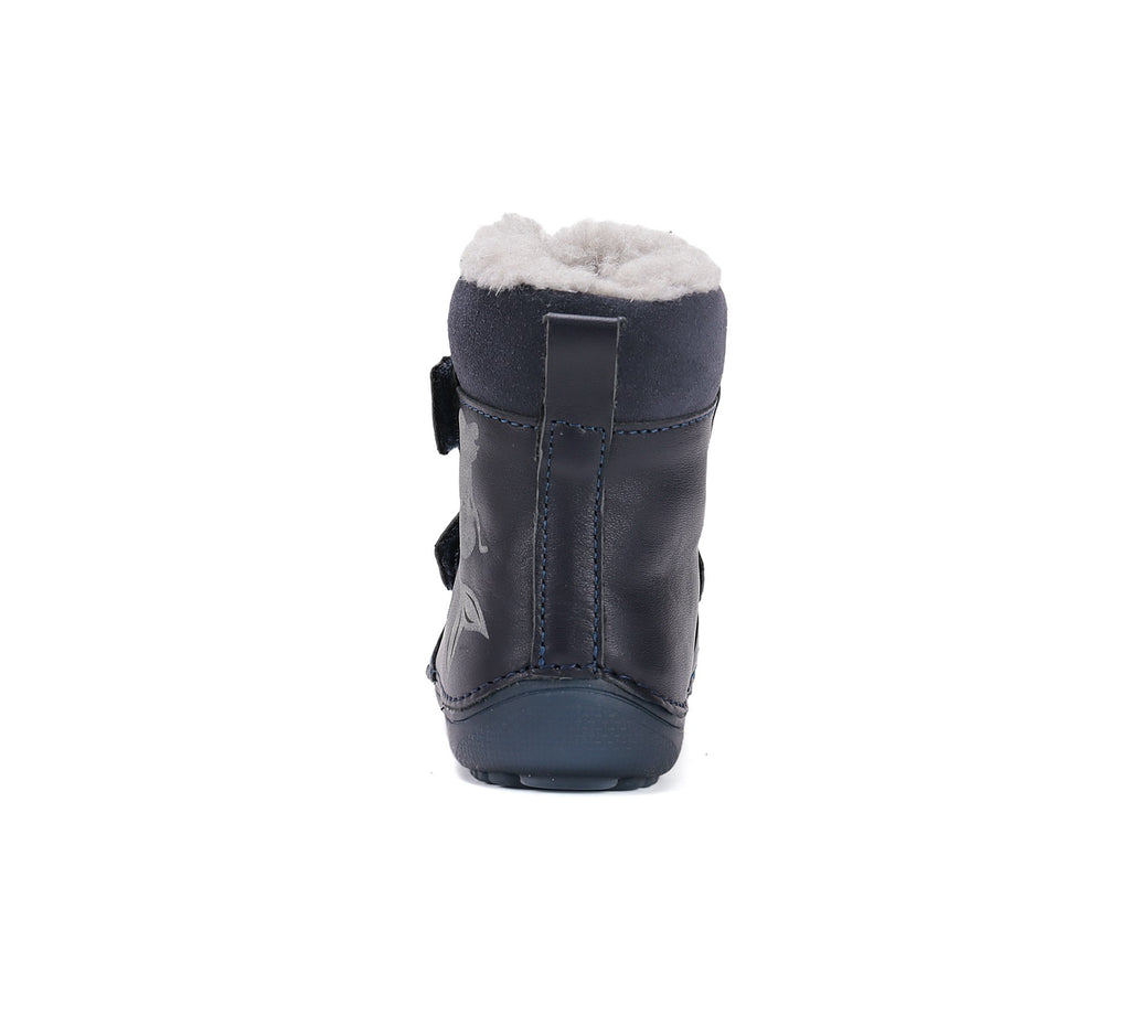 D.D.Step barefoot žieminiai batai mergaitėms su vilna W063-52263MW