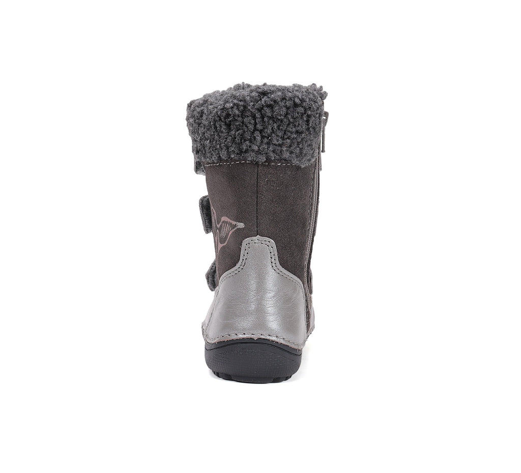 D.D.Step barefoot žieminiai batai mergaitėms su vilna W063-52534MW