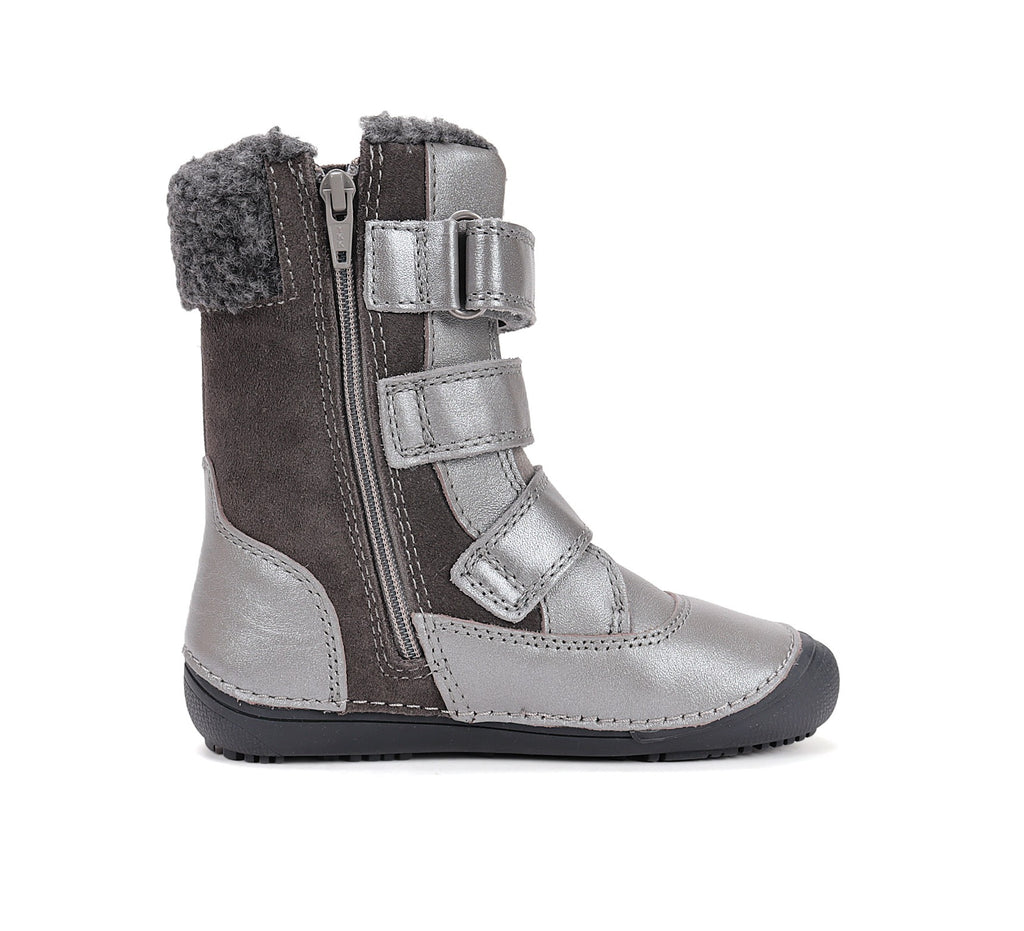 D.D.Step barefoot žieminiai batai mergaitėms su vilna W063-52534MW