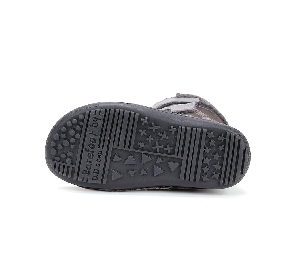 D.D.Step barefoot žieminiai batai mergaitėms su vilna W063-52534MW