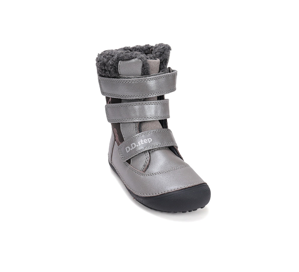 D.D.Step barefoot žieminiai batai mergaitėms su vilna W063-52534MW