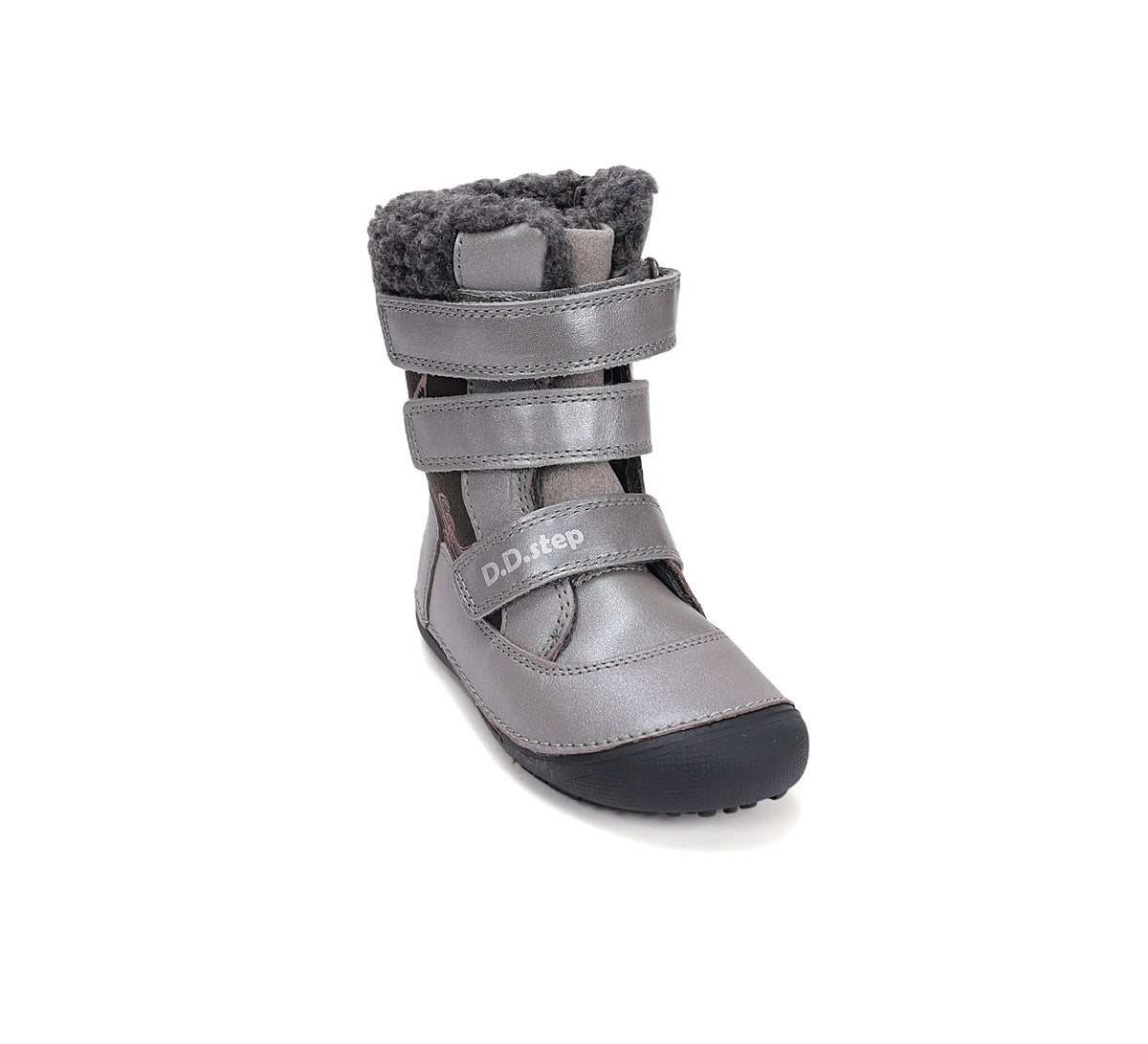 D.D.Step barefoot žieminiai batai mergaitėms su vilna W063-52534MW