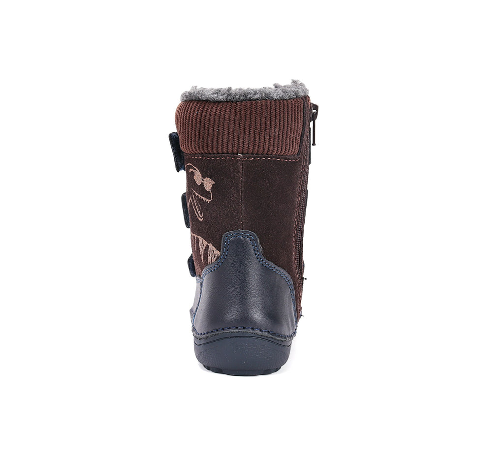 D.D.Step barefoot žieminiai batai berniukams su vilna W063-52732ALW