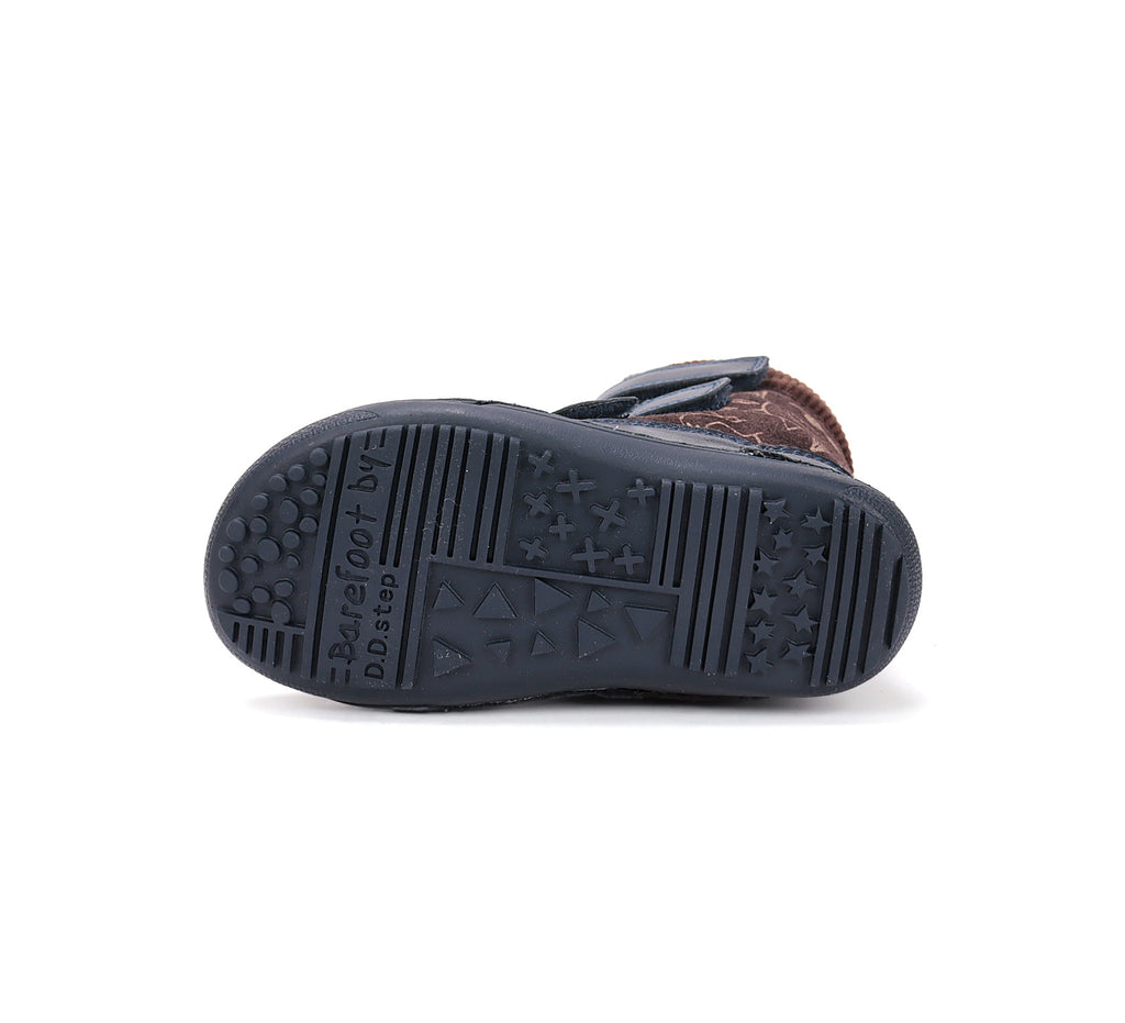D.D.Step barefoot žieminiai batai berniukams su vilna W063-52732ALW
