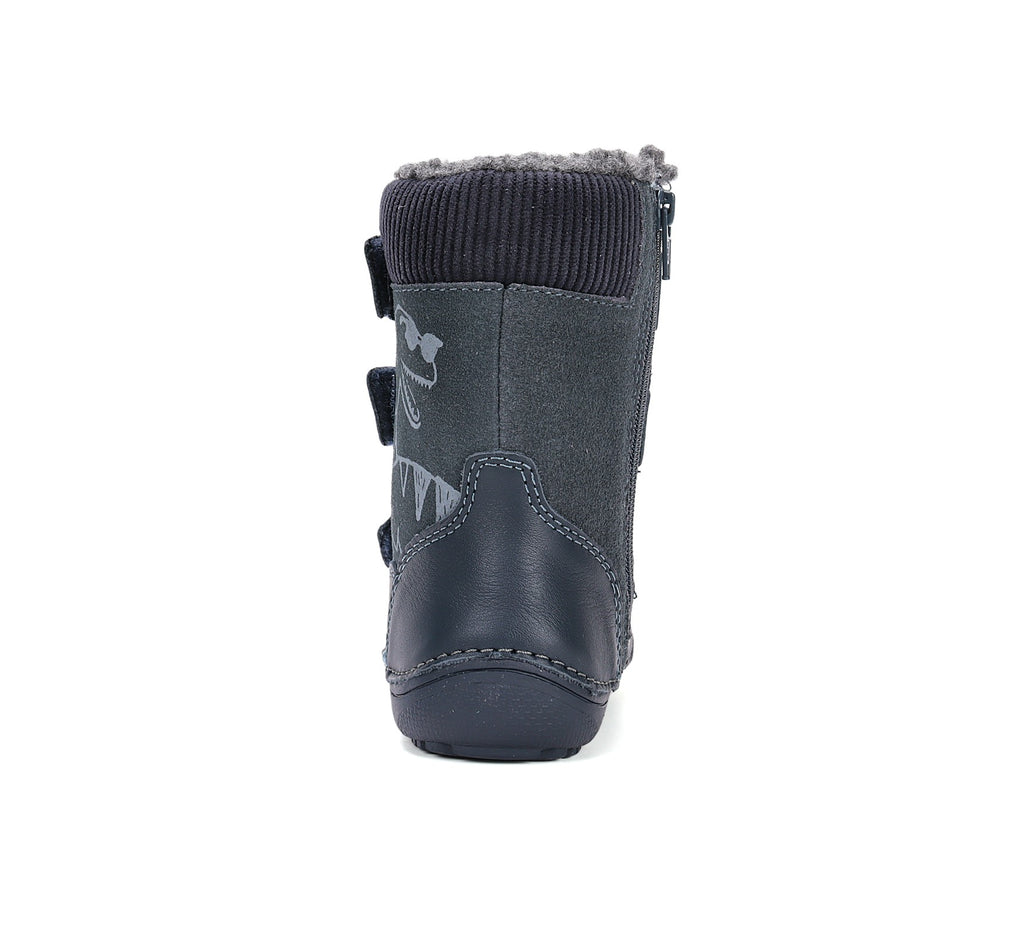 Зимние ботинки D.D.Step barefoot для мальчиков на шерсти W063-52732LW