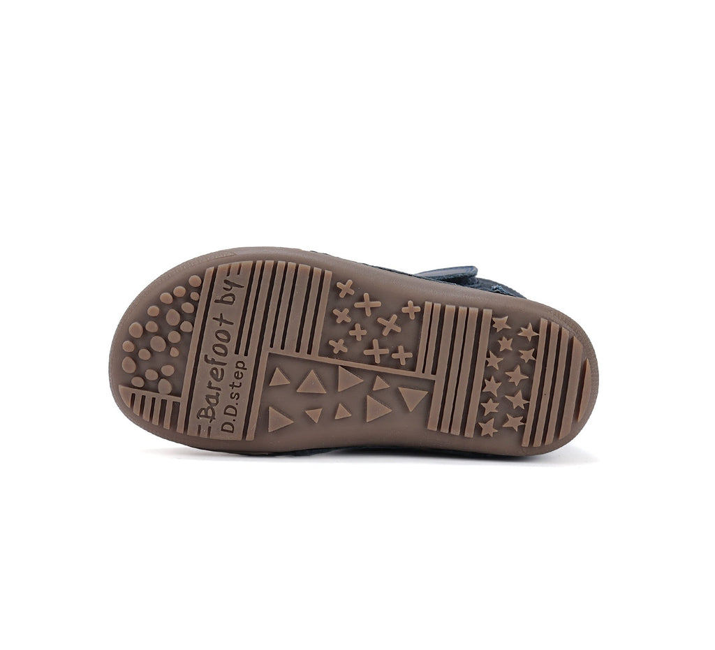 D.D.Step barefoot žieminiai batai berniukams su vilna W063-52804ALW