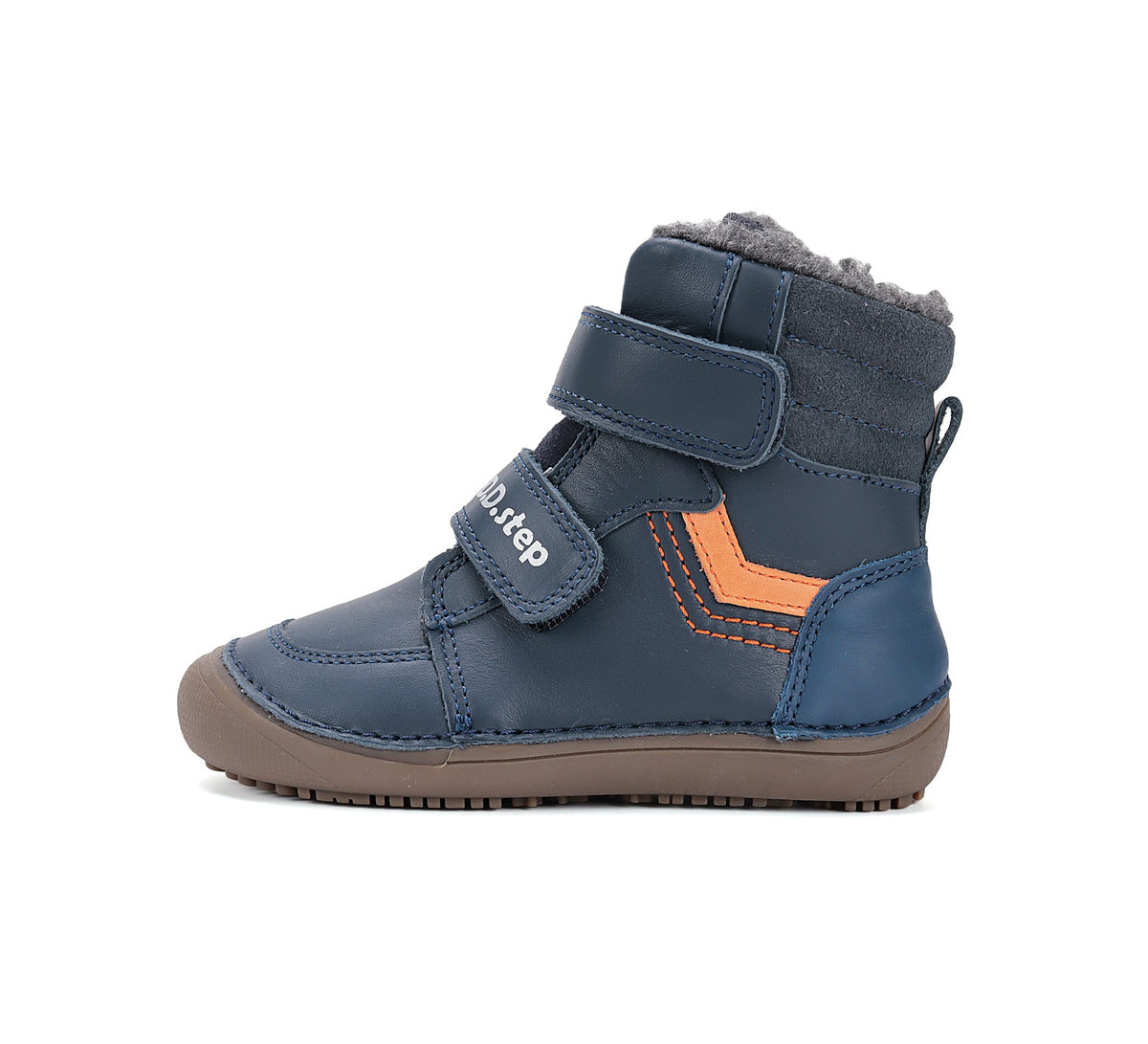 D.D.Step barefoot зимние ботинки для мальчиков на шерстяной подкладке W063-52804AMW