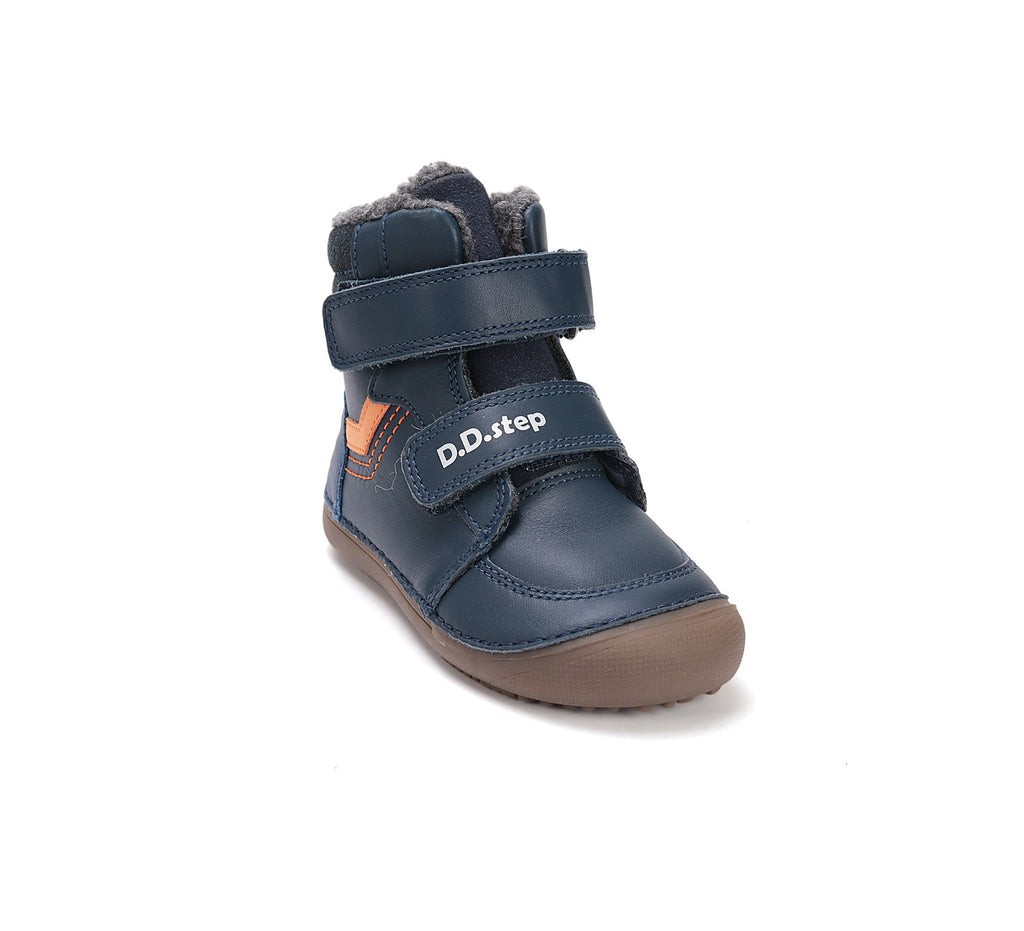 D.D.Step barefoot зимние ботинки для мальчиков на шерстяной подкладке W063-52804AMW