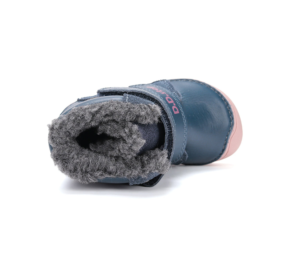 D.D.Step barefoot зимние ботинки для девочек с шерстью W073-52306CMW