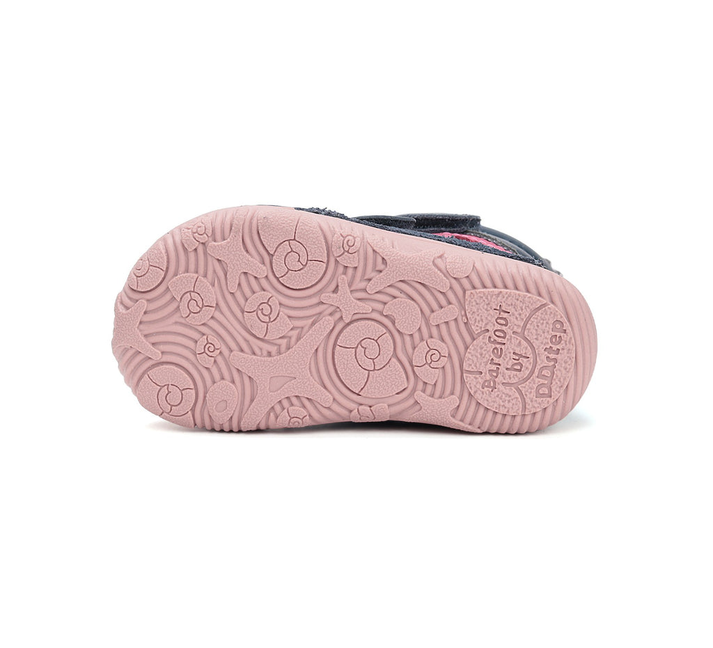 D.D.Step barefoot зимние ботинки для девочек с шерстью W073-52306CMW