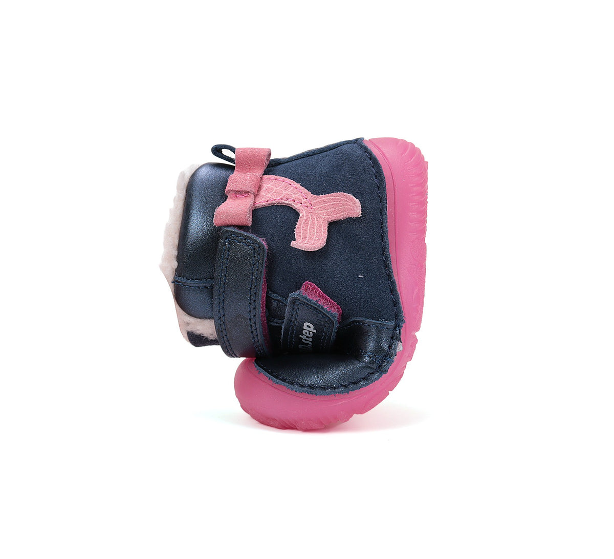 D.D.Step barefoot winter boots for girls with wool W073-52684W