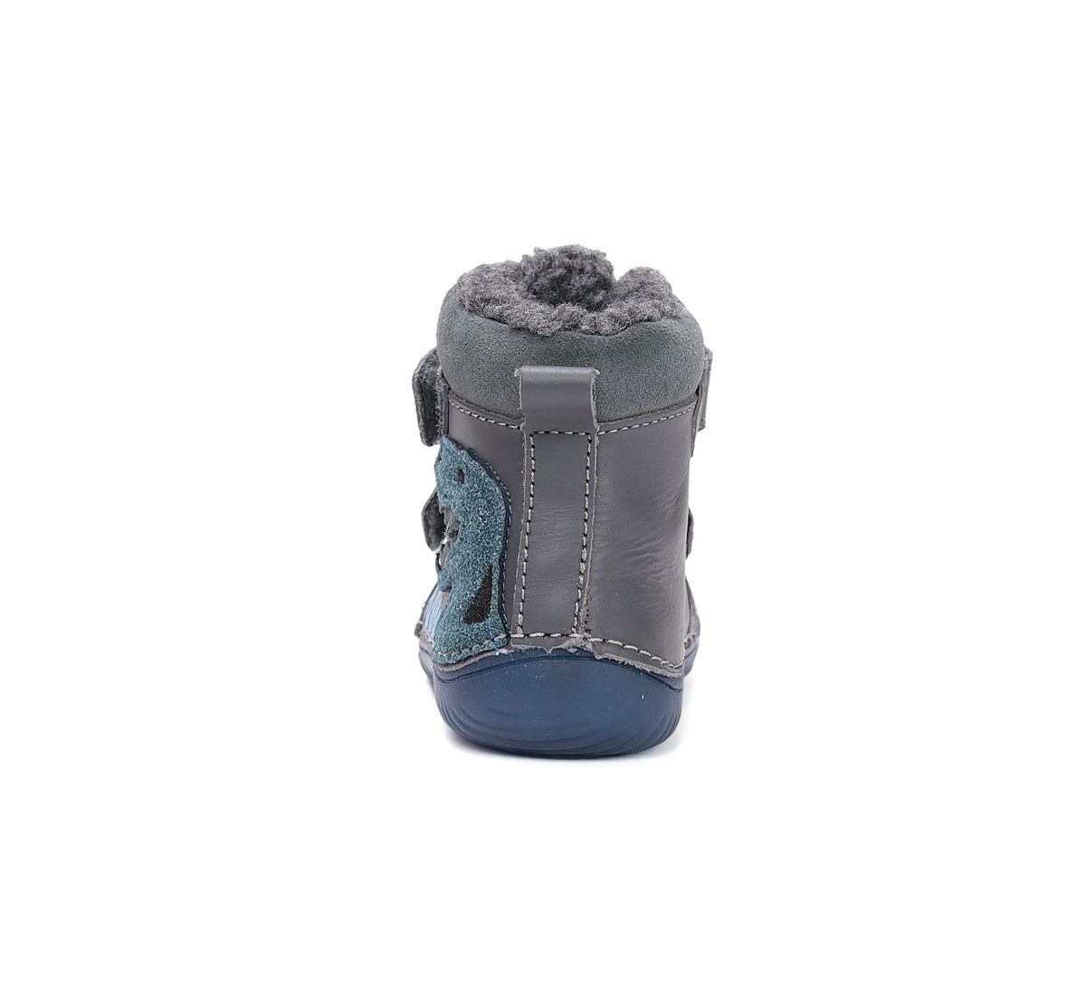 D.D.Step barefoot žieminiai batai berniukams su vilna W073-52943BW
