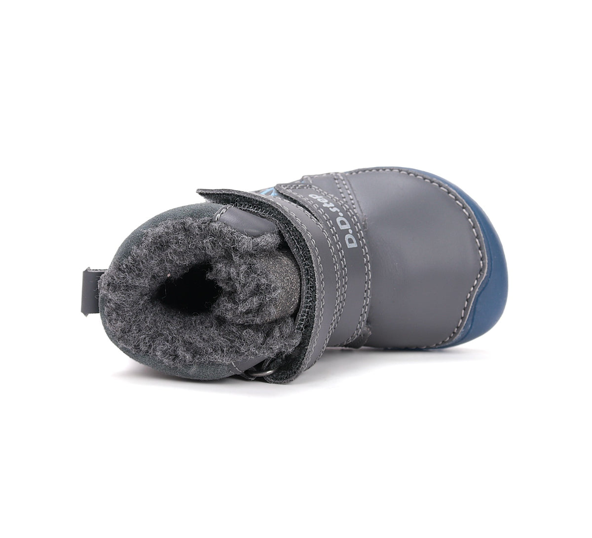 D.D.Step barefoot winter boots for boys with wool W073-52943BW