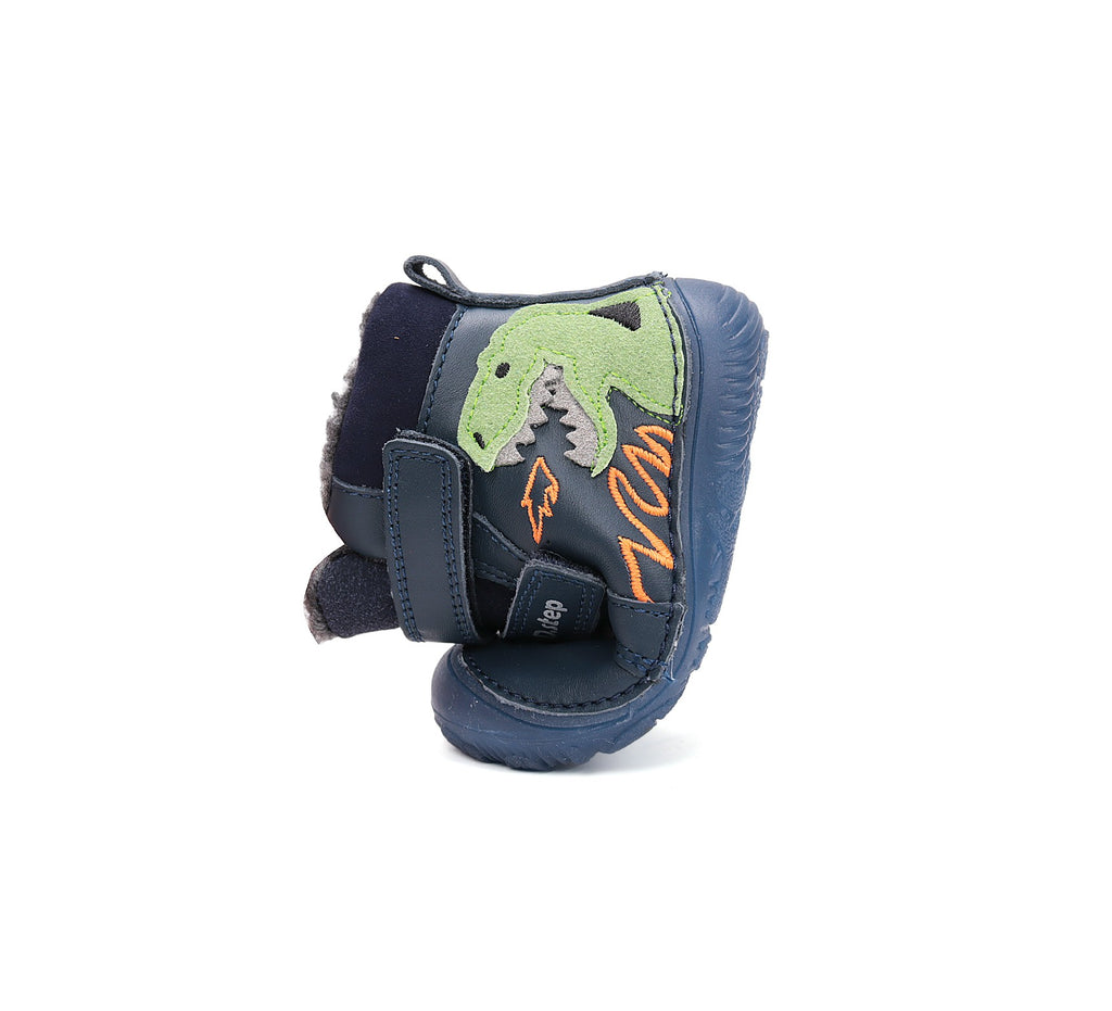 D.D.Step barefoot winter boots for boys with wool W073-52943W