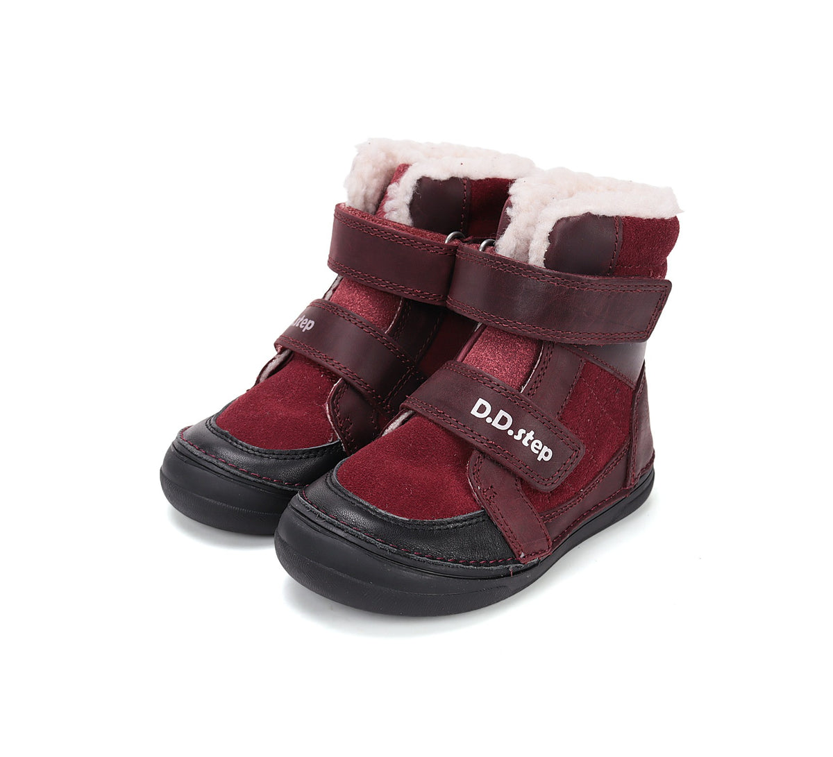 D.D.Step žieminiai batai mergaitėms su vilna W078-52797LW