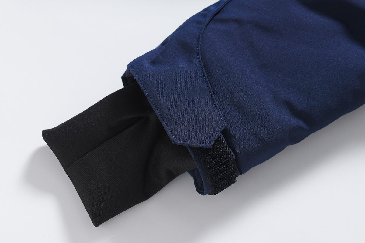 Valianly Blue Two-Piece Winter Jumpsuit for Boys 9423_Blue