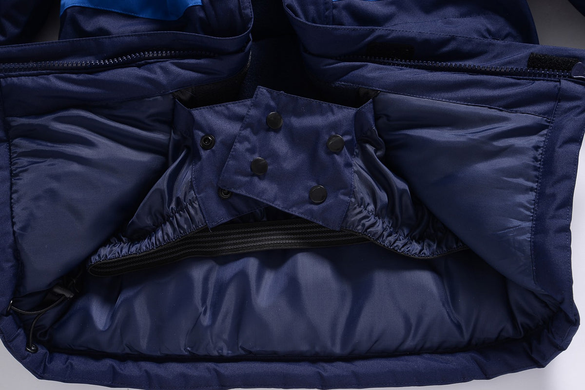 Valianly Snowsuit for Boys, Blue, 2-Piece Winter, 9007_blue