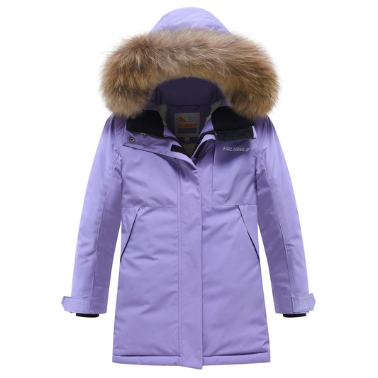 Valianly violetinė žieminė striukė/paltas mergaitei 9532_116-134