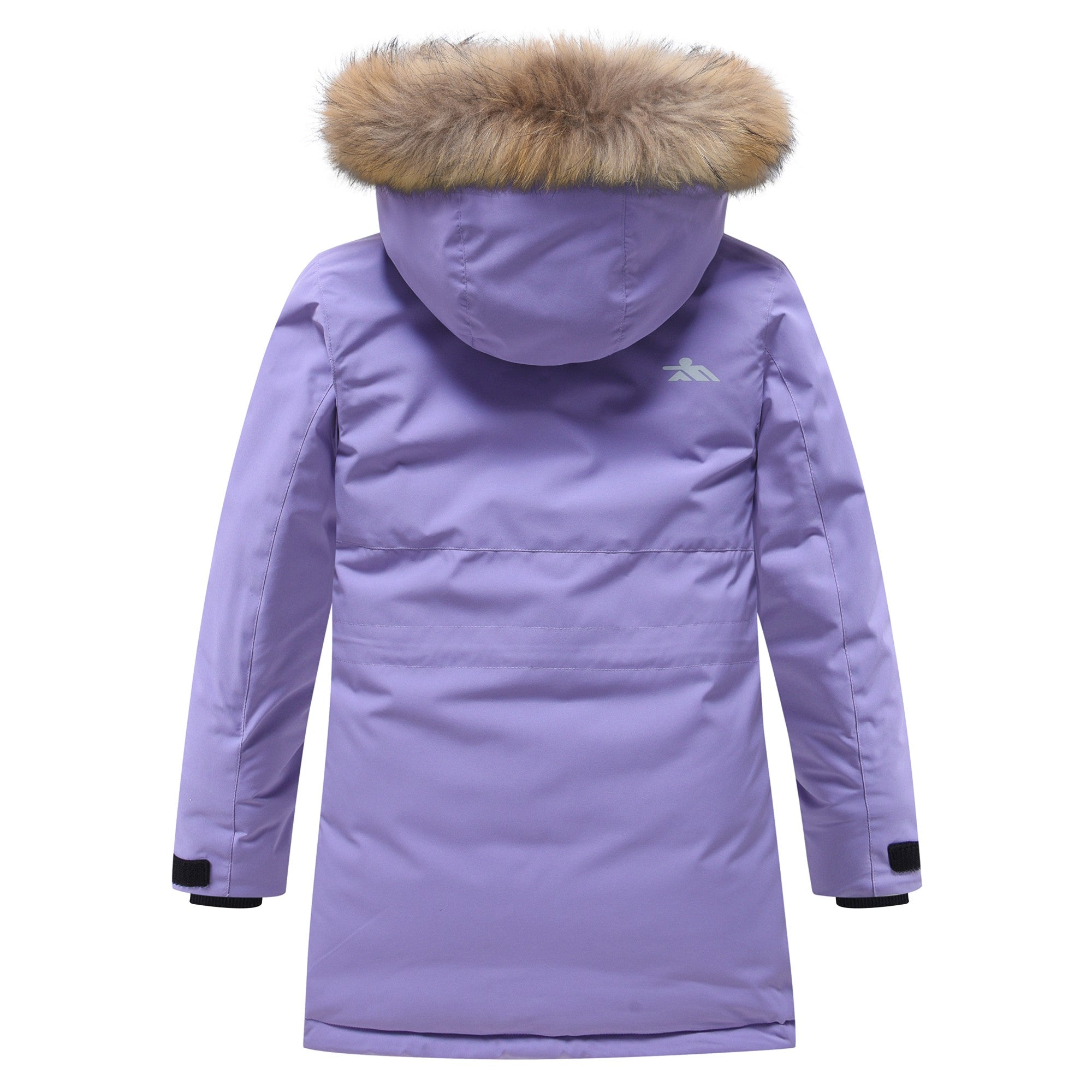 Valianly paltas mergaitėms violetinė žieminė striukė/paltas 9532_purple