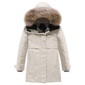 Valianly paltas mergaitėms žieminė striukė/paltas 9534_beige