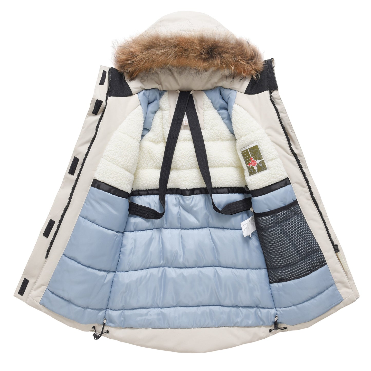 Valianly paltas mergaitėms žieminė striukė/paltas 9534_maroon