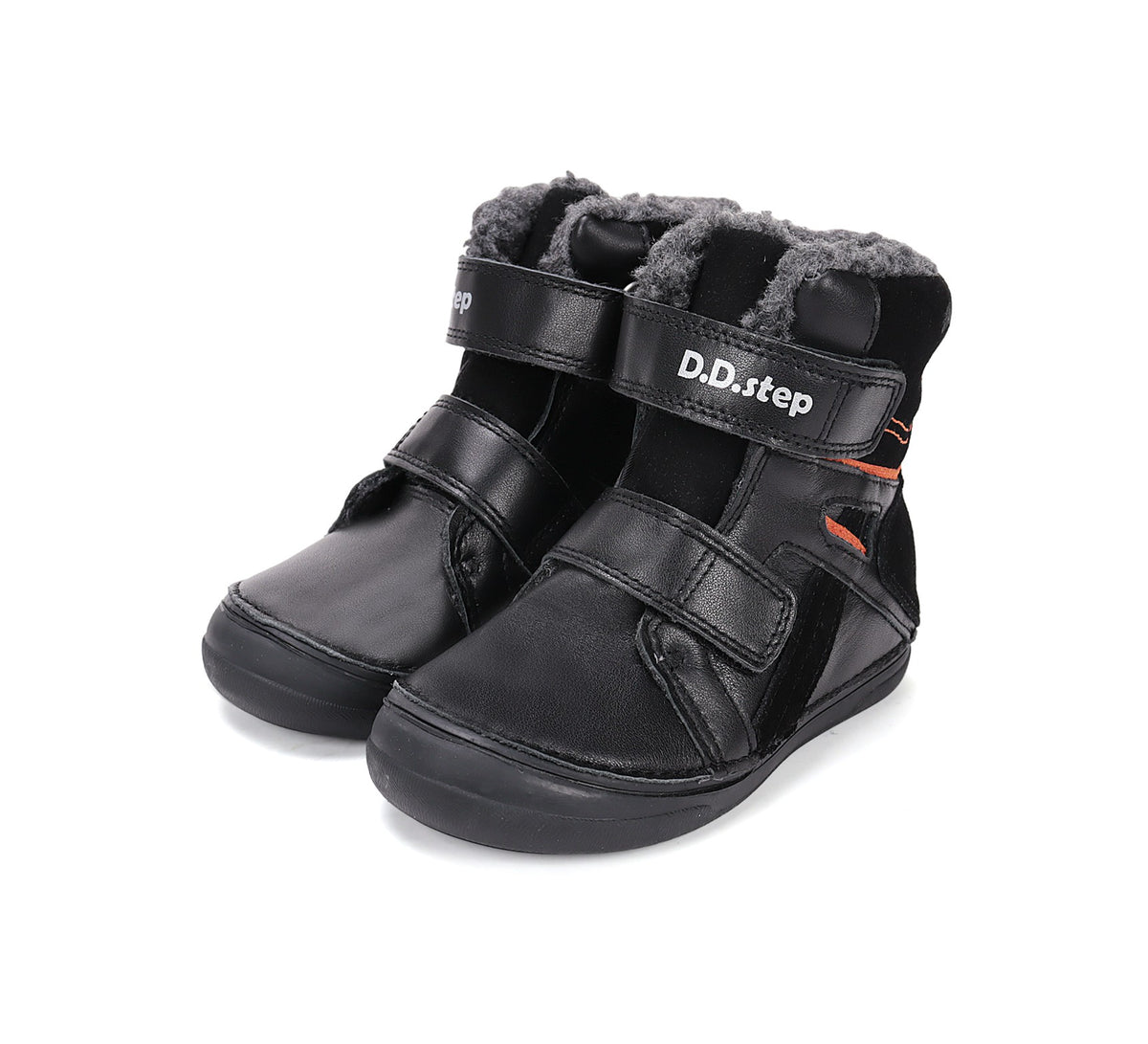 D.D.Step žieminiai batai berniukams su vilna W078-52451BLW
