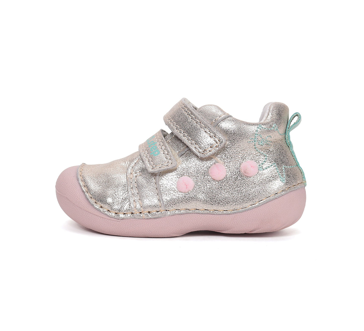 D.D.Step Girls' Casual Shoes Silver S015-61267B