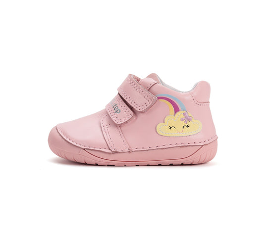 D.D.Step barefoot laisvalaikio batai mergaitėms rožiniai S070-61244