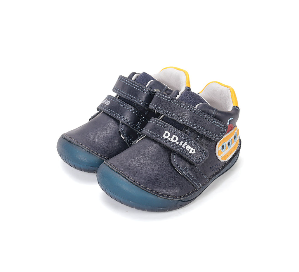 D.D.Step barefoot leisure shoes for boys, blue S070-61420