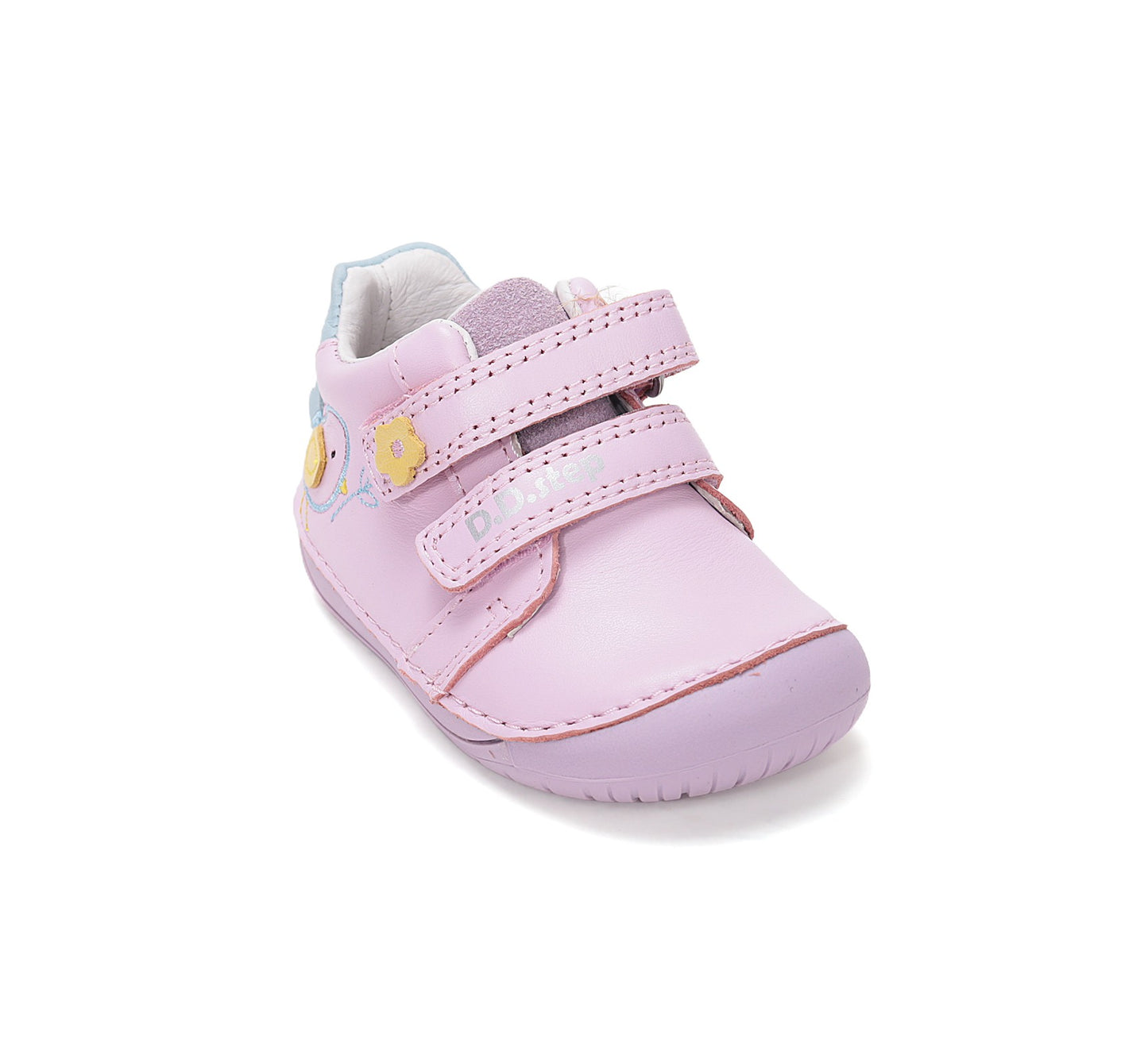 D.D.Step barefoot laisvalaikio batai mergaitėms rožiniai S070-61646A