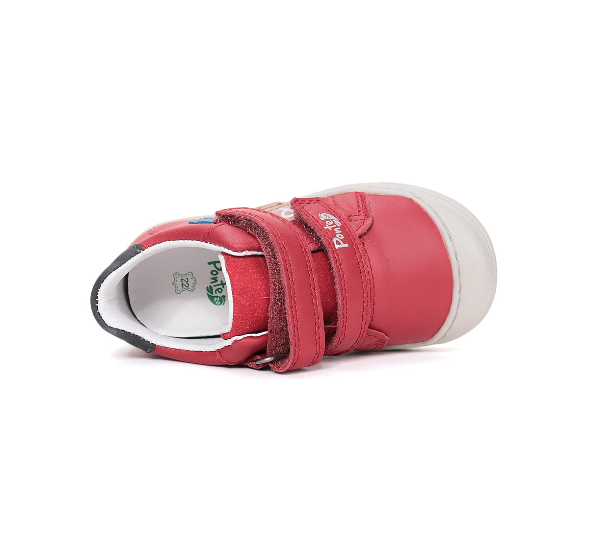 Ponte20 leisure shoes for boys, red DA03-6-1104B