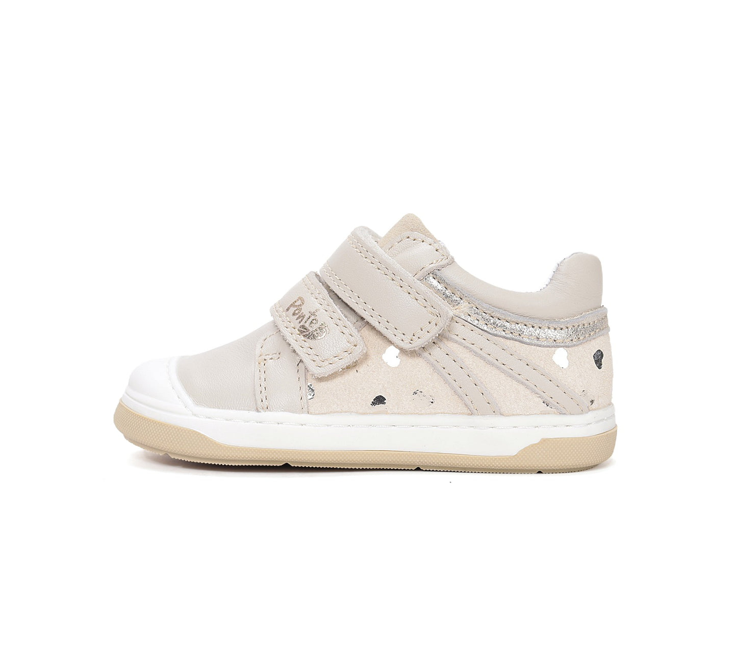 Ponte20 leisure shoes for girls, cream, DA03-6-1326AL